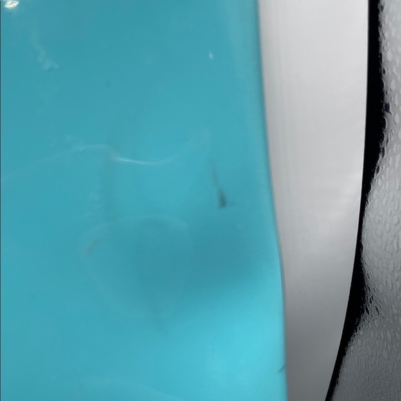 Macy's Artistic Vintage Blue and Black Zip top Tote Bag - Picture 8 of 10